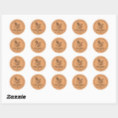 Sourdough Bread Baking Ronde Sticker (Vel)
