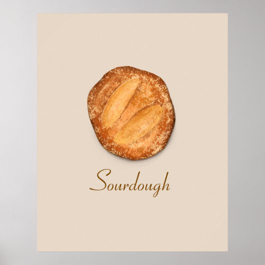 Sourdough Bread Poster (Voorkant)