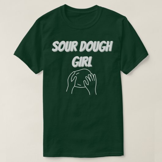 Sourdough Girl Design T-shirt (Design voorkant)
