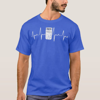 Sourdough Heartbeat Sourdough Starter I Bread Baki T-shirt