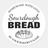 Sourdough Homemade Items Label SD01_03rd (Voorkant)