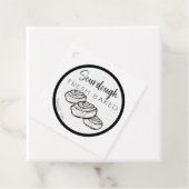 SOURDOUGH Kaneelrol labels, kaneelbroodjes Bedankjes Labels (In situ)