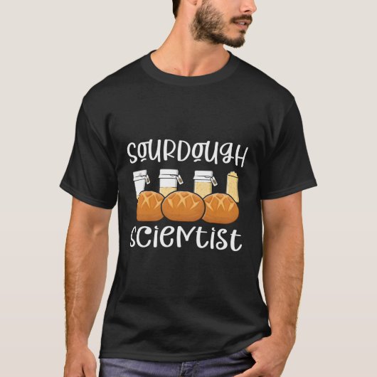 Sourdough Scientist - Sourdough Brood T-shirt (Voorkant)