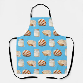Sourdough thema all-over print Schort