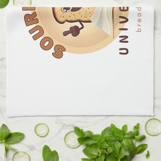 Sourdough University afgestudeerd Theedoek (Gevouwen)