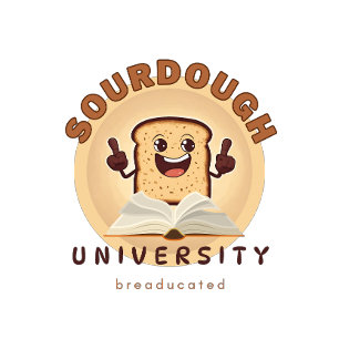 Sourdough University afgestudeerd Theedoek