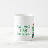 Sourpug Kerst lelijke trui Koffiemok (Center)