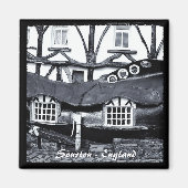 Sourton, HighwayMan Inn, England (Fridge Magnet) Magneet (Voorkant)