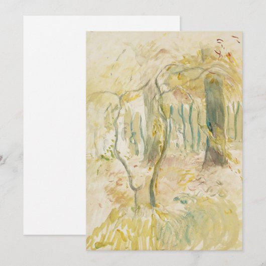 Sous-Bois | Berthe Morisot (Voorkant / Achterkant)