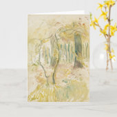 Sous-Bois | Berthe Morisot Kaart (Gele Bloem)