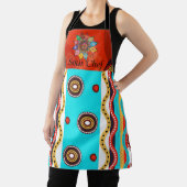 Sous Chef All Over Print Apron Schort (Insitu)