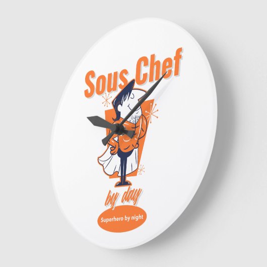 Sous Chef by Day, superheld bij nacht Grote Klok (Hoek)