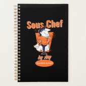 Sous Chef by Day, superheld bij nacht Planner (Voorkant)