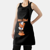 Sous Chef by Day, superheld bij nacht Schort (Insitu)