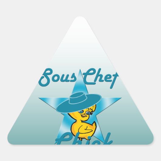 Sous Chef Chick #7 Sticker (Voorkant)