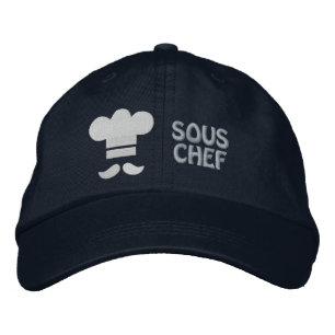 SOUS CHEF COOKS Geborduurde Pet