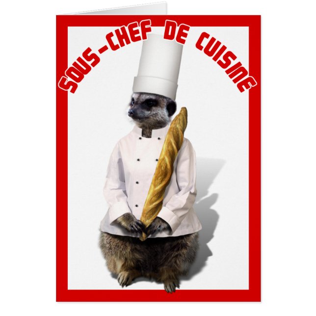 SOUS - CHEF DE CUISINE (Voorkant)