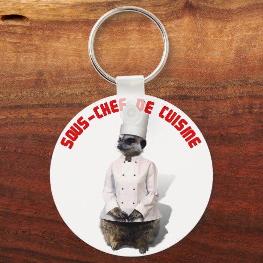 SOUS - CHEF DE CUISINE SLEUTELHANGER (Voorkant)