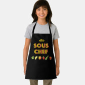 Sous Chef fun design met groenten en fruit Schort (Insitu)