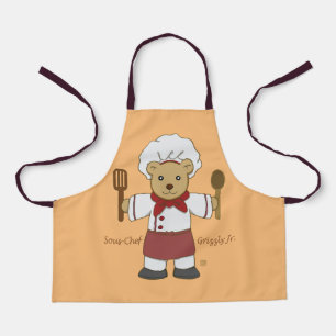 Sous-Chef Grizzly Jr. Kinder Schort