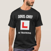 Sous-Chef in opleiding T-shirt (Voorkant)