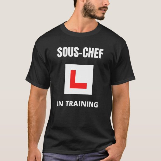 Sous-Chef in opleiding T-shirt (Voorkant)