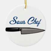 SOUS CHEF KERAMISCH ORNAMENT (Voorkant)