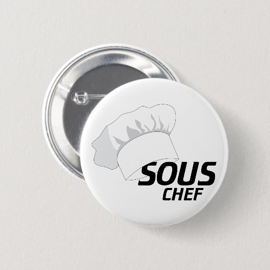 Sous Chef Ronde Button 5,7 Cm (Voorkant /achterkant)