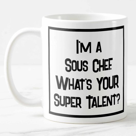 Sous Chef Super Talent. KoffieMok