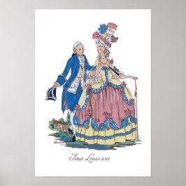 Sous Louis XVI Poster