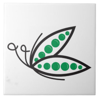 Sous-plat en céramique "Foodista en mission" Tegeltje