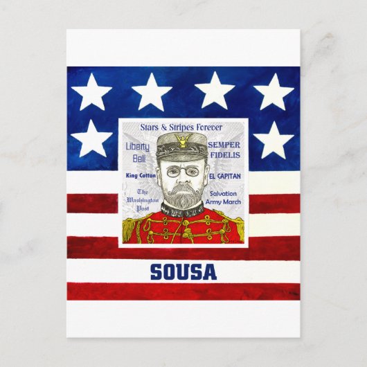 Sousa Briefkaart (Voorkant)