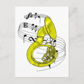 Sousaphone Briefkaart (Voorkant)