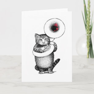 Sousaphone Cat Kaart