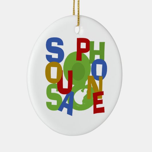 Sousaphone-foto Keramisch Ornament (Rechts)