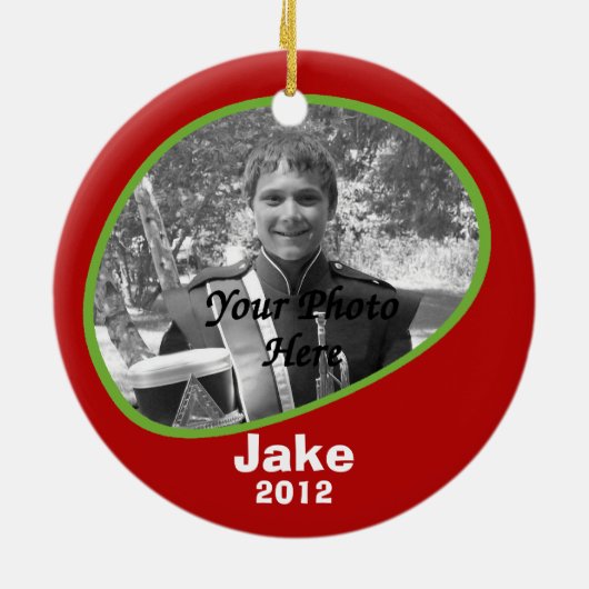 Sousaphone-foto Keramisch Ornament (Achterkant)