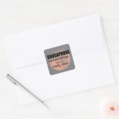 Sousaphone is niet alles-Square Sticker (Envelop)