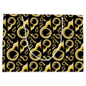 Sousaphone Marching Band Music Teacher Musician Groot Cadeauzakje (Achterkant)