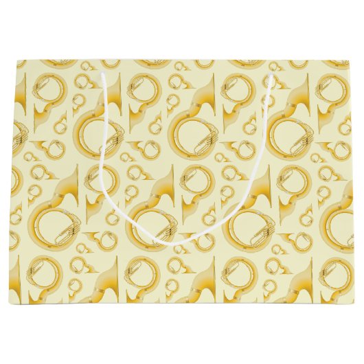 Sousaphone Marching Band Music Teacher Musician Groot Cadeauzakje (Voorkant)