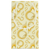 Sousaphone Marching Band Music Teacher Musician Klein Cadeauzakje (Achterkant)