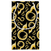 Sousaphone Marching Band Music Teacher Musician Klein Cadeauzakje (Achterkant)