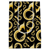 Sousaphone Marching Band Music Teacher Musician Medium Cadeauzakje (Achterkant)