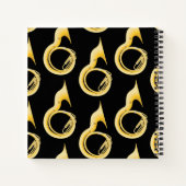 Sousaphone Marching Band Music Teacher Musician Notitieboek (Achterkant)