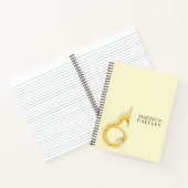 Sousaphone Marching Band Music Teacher Musician Notitieboek (Binnen)