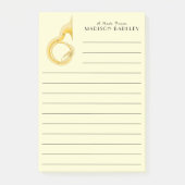 Sousaphone Marching Band Music Teacher Musician Post-it® Notes (Voorkant)
