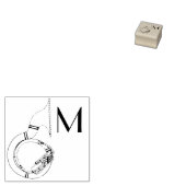 Sousaphone Marching Band Music Teacher Musician Rubberstempel (Gestempeld)