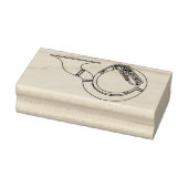 Sousaphone Marching Band Music Teacher Musician Rubberstempel (Stempel)