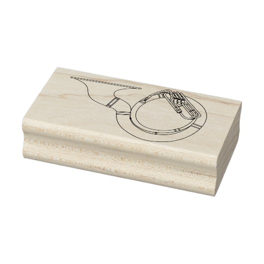 Sousaphone Marching Band Music Teacher Musician Rubberstempel (Stempel)