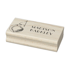 Sousaphone Marching Band Music Teacher Musician Rubberstempel