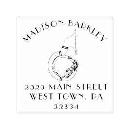 Sousaphone Marching Band Music Teacher Musician Zelfinktende Stempel